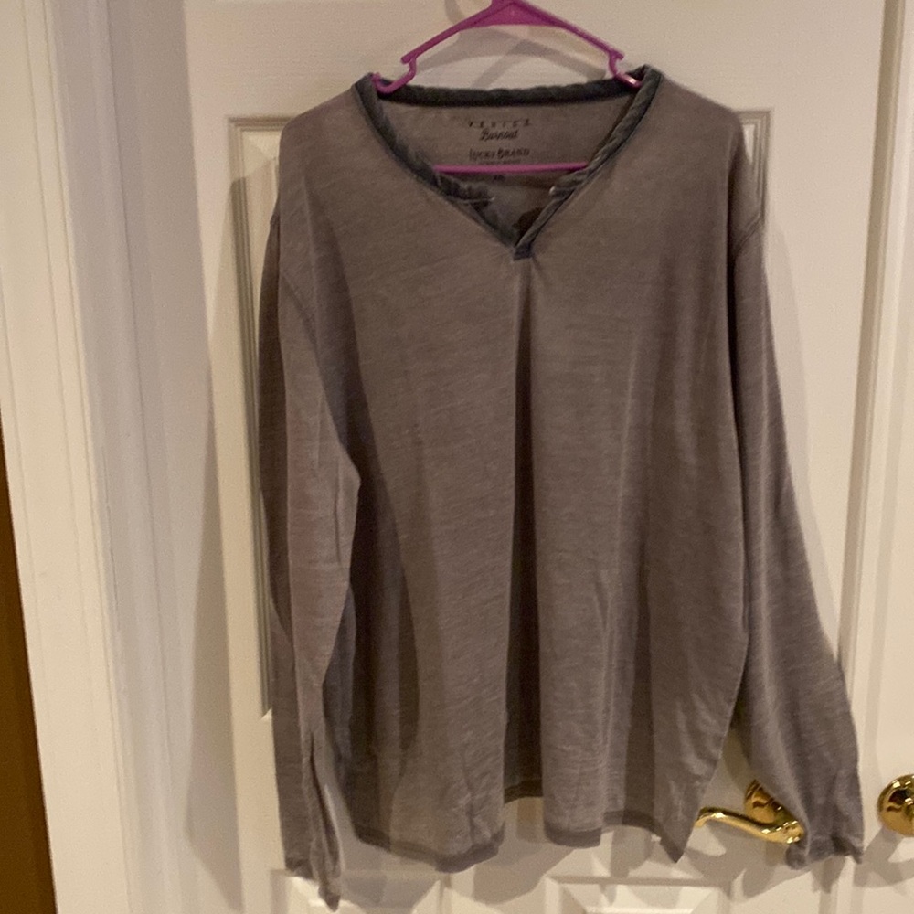 Lucky Brand xxl long sleeve shirt